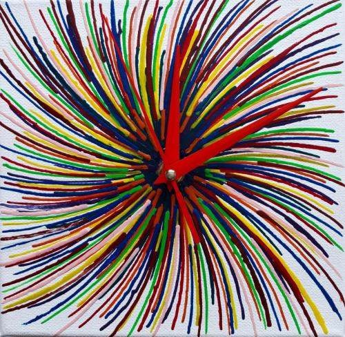 Wand-Uhr Mikado-Time